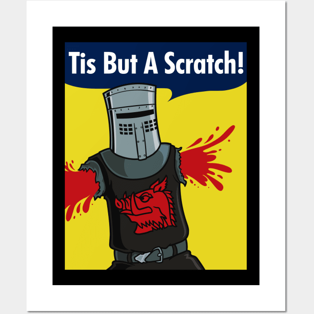 Black Knight can do it! Wall Art by jasesa